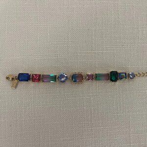 Kate Spade New York Multicolor Gemstone Link Bracelet